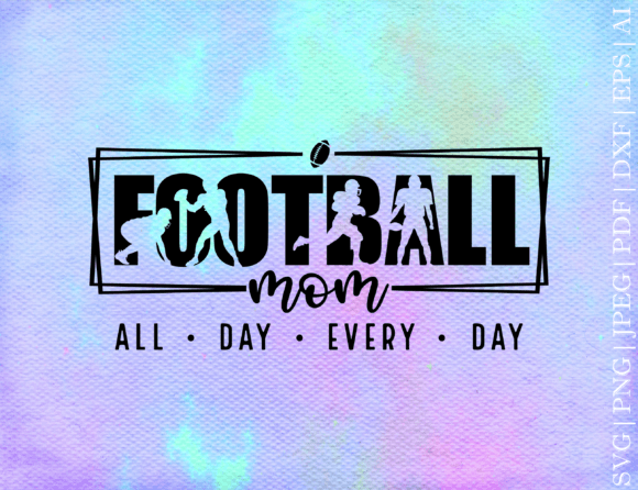 Football All Day Every Day SVG Graphics