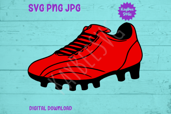 Football Soccer Cleats Graphics for Crafts
